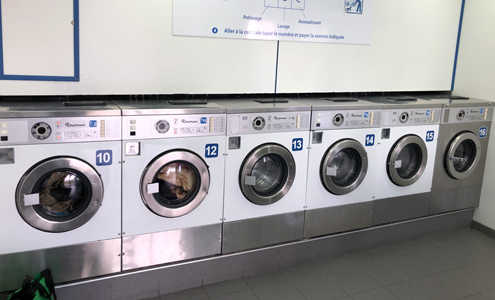Laverie Automatique Romainville 93 - rue de la République - Machines à laver de 7 à 18 kg